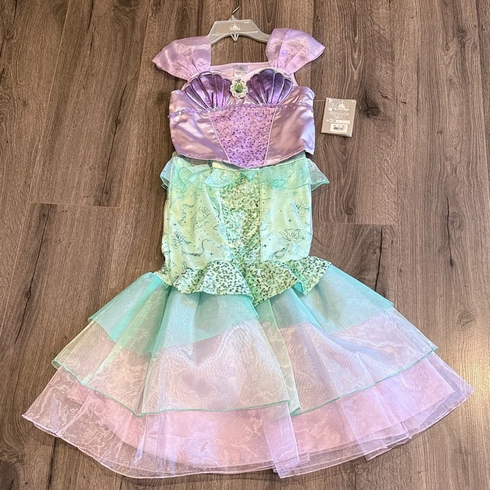 🧨 Disney Parks Disneyland Little Mermaid Princess Ariel Costume Lavender Aqua